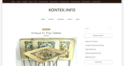Desktop Screenshot of kontek.info